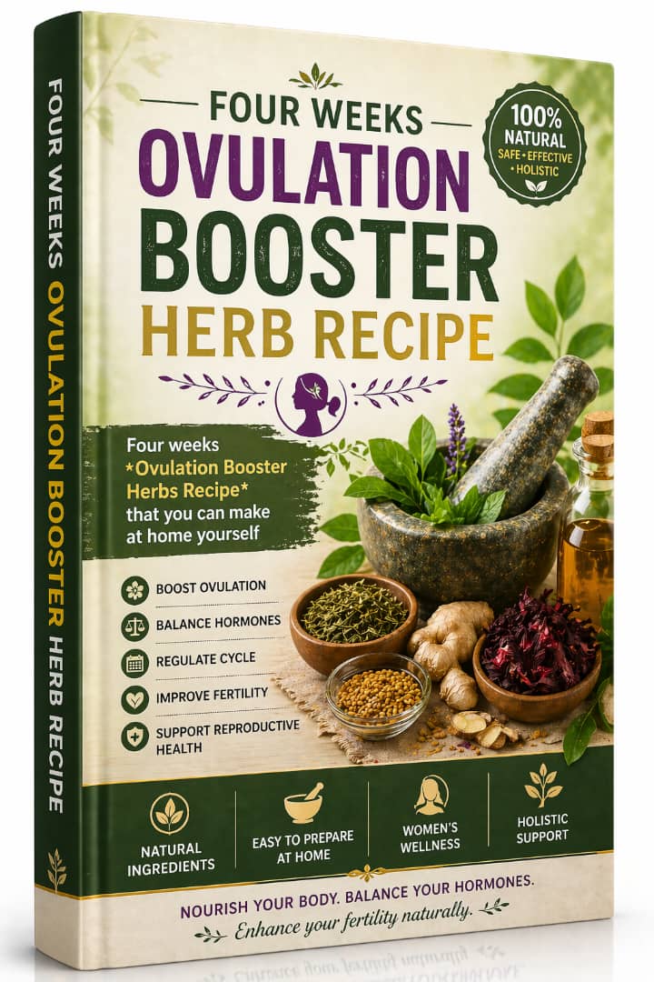 Bonus 2 - 4 Weeks Ovulation Booster Herb Recipe